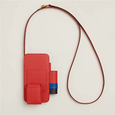 hermes mobile case|Hermes phone case with strap.